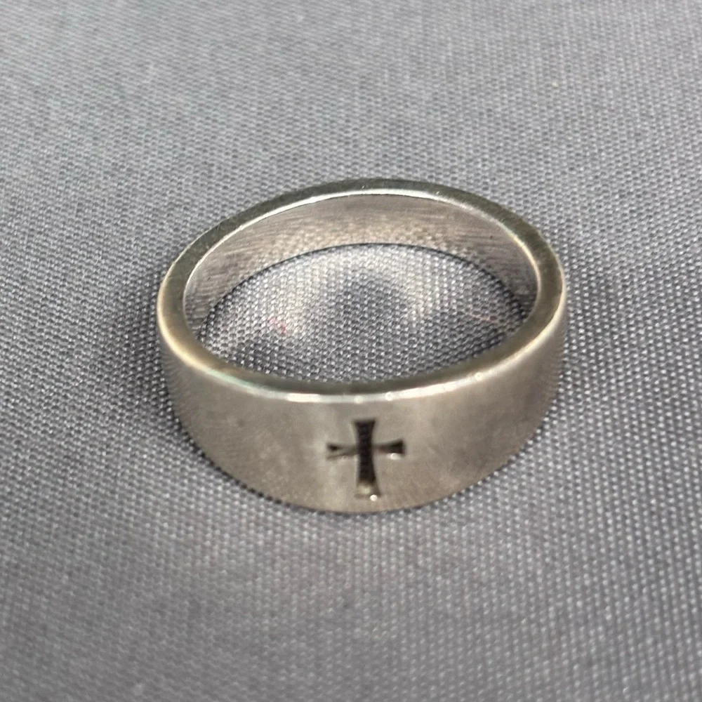 James Avery Vintage Sterling Silver Crosslet Ring Size 10